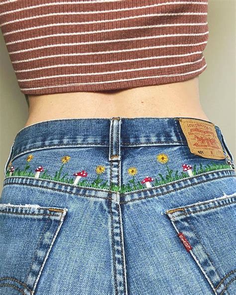 embroidery♦️Вышивка♦️handmade on instagram “ creequealleyvintage” clothes embroidery diy