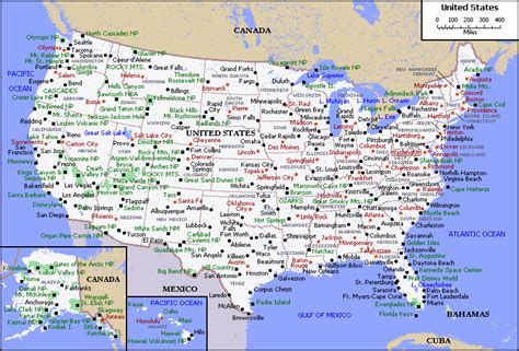 Political Map Of The United States The United States Political Map