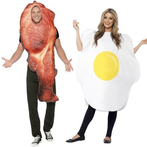 Bacon And Egg Couples Costumes Pirates From A2z Fancy Dress Uk