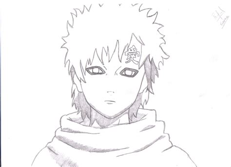 20 Gaara Naruto Drawing Vifraser