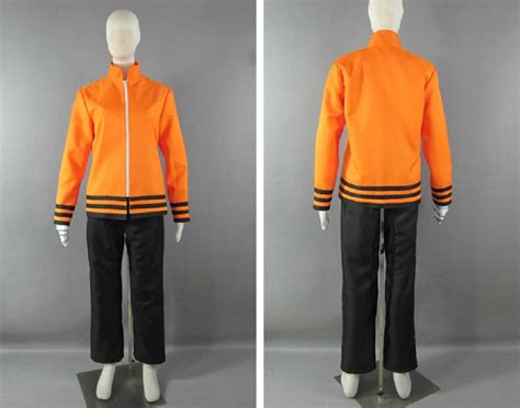 Naruto The Movie The Last Uzumaki Naruto Seventh Hokage Cosplay Costume