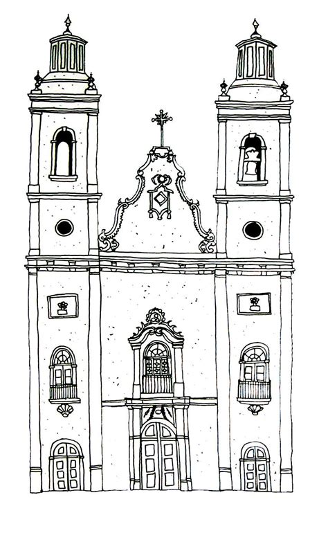 Recife13 Arte Barroca Brasileira Igreja Desenho Barroco