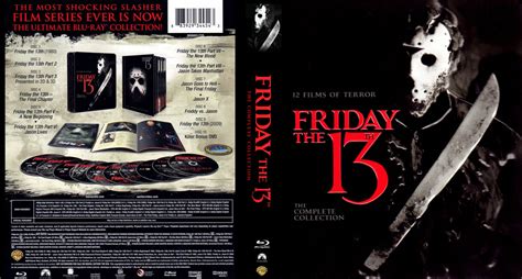 Friday The 13th Collection Movie Blu Ray Custom Covers Friday The
