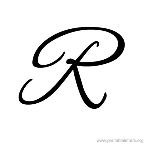 Printable Letters R | Letter R for Kids