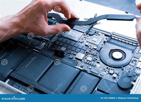 Computer Repair Services Maintenance Engineer Support Stock Photo