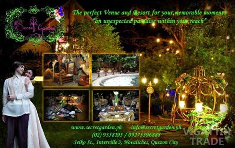 Secret Garden Wedding Quezon City Fasci Garden