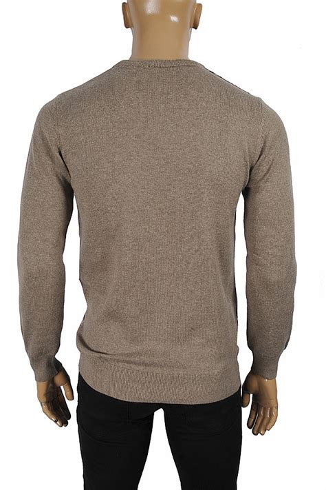 Mens Designer Clothes Burberry Mens Round Neck Knitted Sweater 280