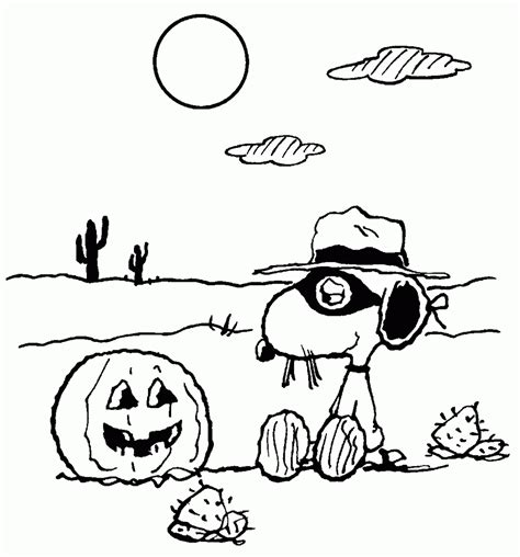 Its The Great Pumpkin Charlie Brown Coloring Pages