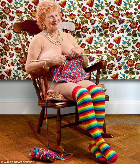 Glamorous Grannies Strip Off For Naked Wrinklies Charity