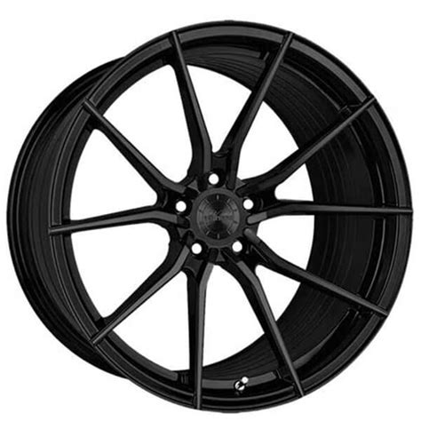 20 Staggered Vertini Wheels Rfs12 Gloss Black Flow Formed Rims