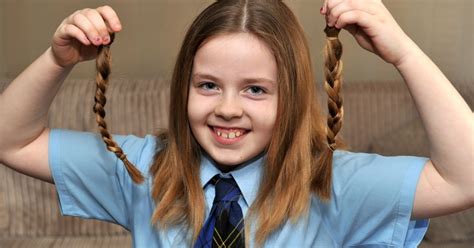 Bothwell Schoolgirl Chops Her Hair Off For Little Princess Trust Daily Record