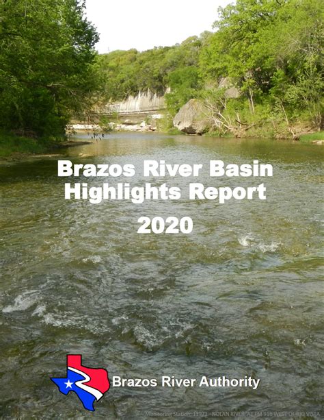 The Brazos River Authority About Us Environmental Texas Clean