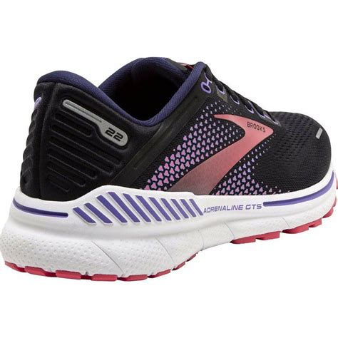 Brooks Adrenaline Gts 22 Wide Fit Womens Running Shoes Black