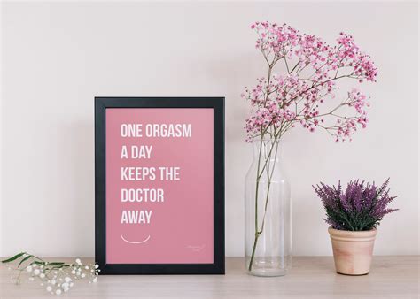 One a day keeps the doctor away Poster Wall Art Wall Décor Etsy