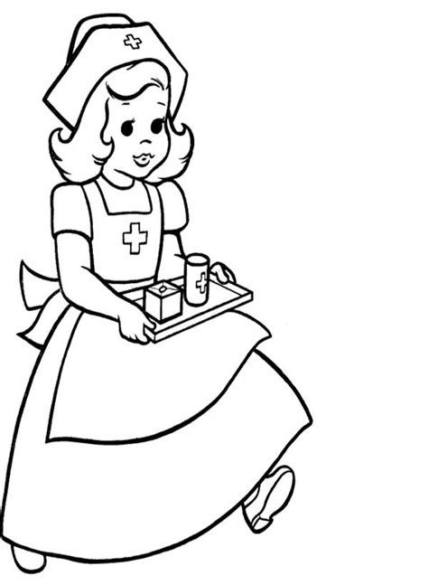 Pictures of male nurse coloring pages and many more. Pin by Helen Edwards on Kids Coloring Pages | Coloring ...