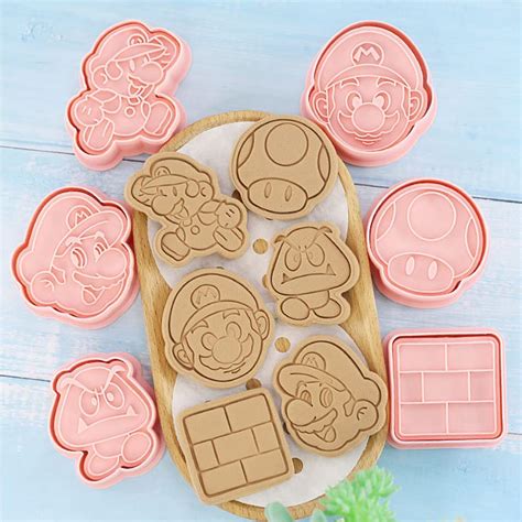 Buy Channel V 3d Cookie Cutters And Stamper Super Mario Piggy Unicorn