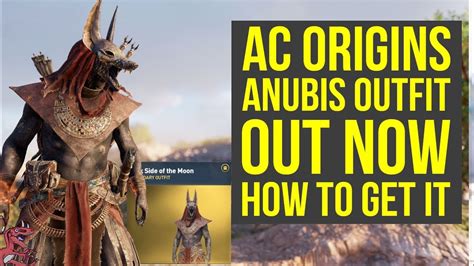 Assassin S Creed Origins Anubis Outfit Out Now How To Get It Ac
