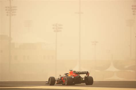 Bahrain F1 Test Day 1 Verstappen Fastest As Sandstorm Hampers Running