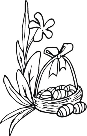 Easter Lily coloring page | Free Printable Coloring Pages