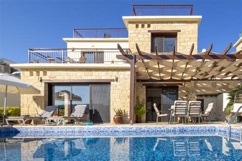 Villa Adara 3 Bed Stone Built Villa With Infinity Pool In Peyia Clickstay