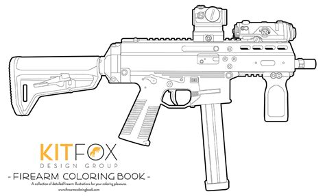 Coloring pages of paw patrol completely in christmas spirit. Kitfox Design Firearms Color Book - Kinetic Development ...