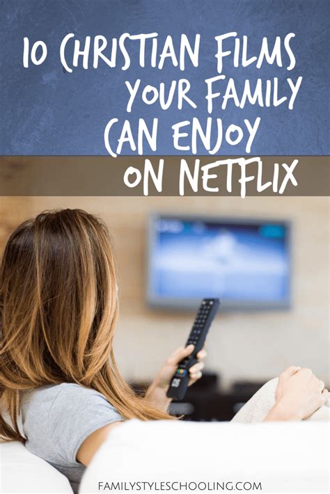 Watch your favorite christian netflix movies and shows on mobile devices including roku, google play, amazon fire tv, apple tv, and crossflix.com. 10 Christian Films on Netflix that Your Family Will Love