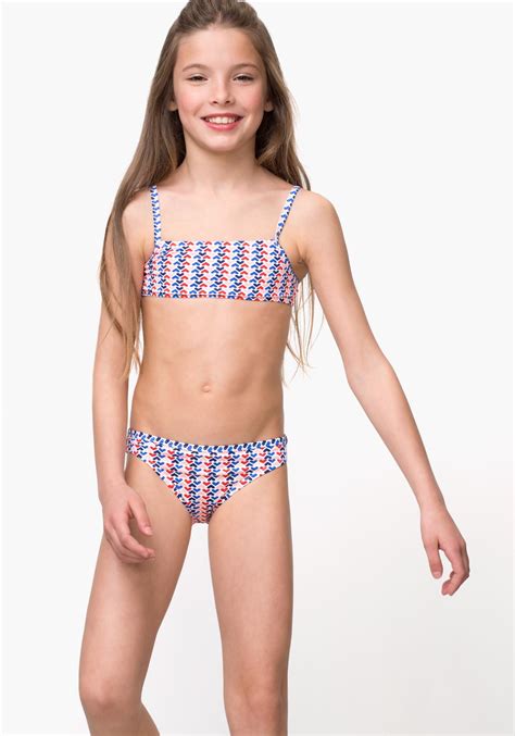 Comprar Bikini Bandeau Tallas 3 A 10 Años Tex