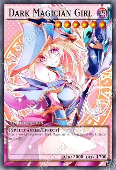 Yugioh Orica Sexy Dark Magician Girl Customized Cards Etsy Hot Sex