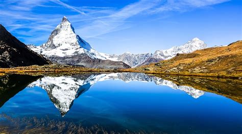 Hd Wallpaper Nature Landscape Mountains Matterhorn Switzerland