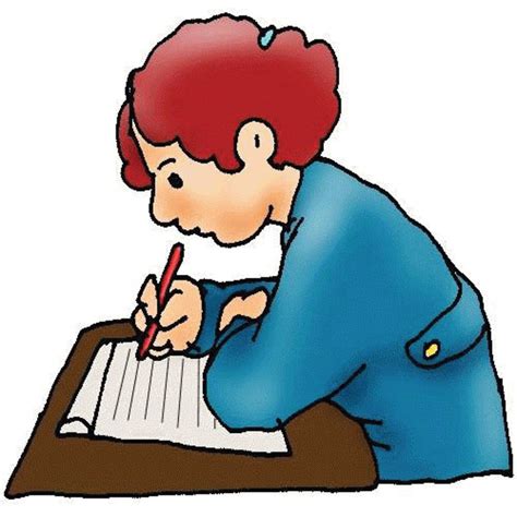 Student Writing Clip Art Free Free Image Download