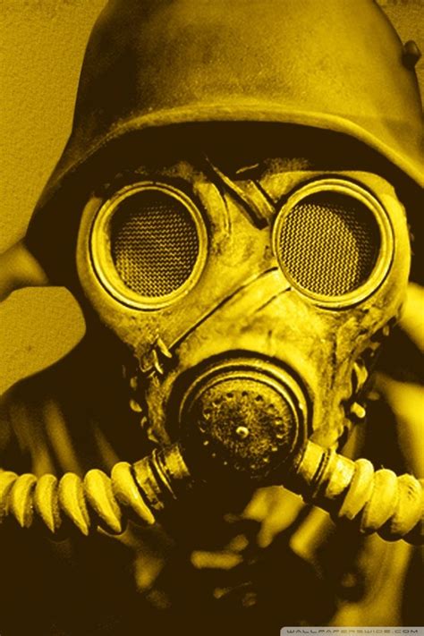 Gas Mask Wallpaper For Iphone Android Pinterest
