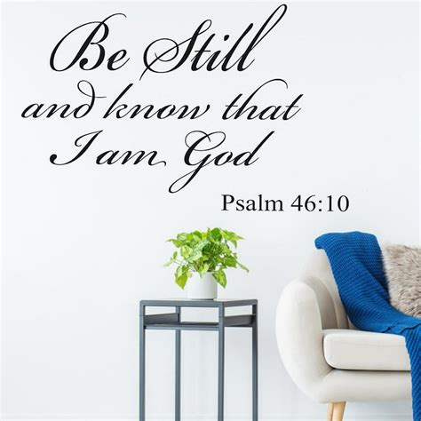 Tebru Wall Stickerdurable Bible Verse Wall Decals Christian Quote