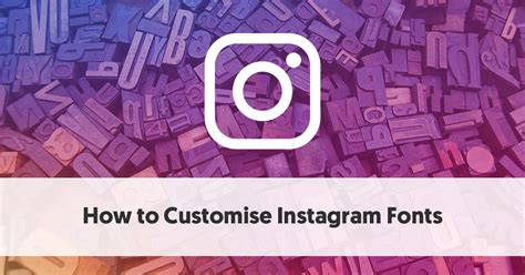 Free Instagram Fonts Generator How To Customise Instagram Fonts