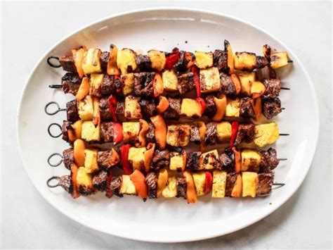 Hawaiian Steak Kabobs Horizontal By The Whole Cook 3 The Whole Cook