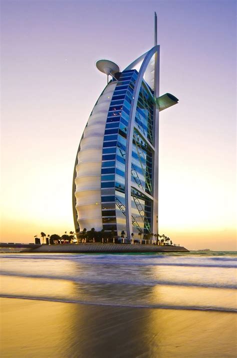 Shaped To Resemble The Sail Of A Ship The Burj Al Arab Jumeirah Is An