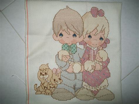 A counted cross stitch pattern should include an estimated completed size. Items Made With Love: Precious Moments Cross Stitch ...