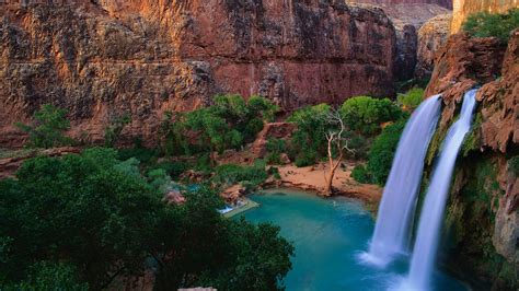 Nature Havasu Falls Hd Wallpaper