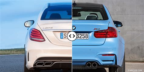 Here, both cars charm you with a subtle handling balance much more figure skater than. Mercedes-AMG C63 Sedan vs. BMW M3 Sedan: Rear - Comparison #2