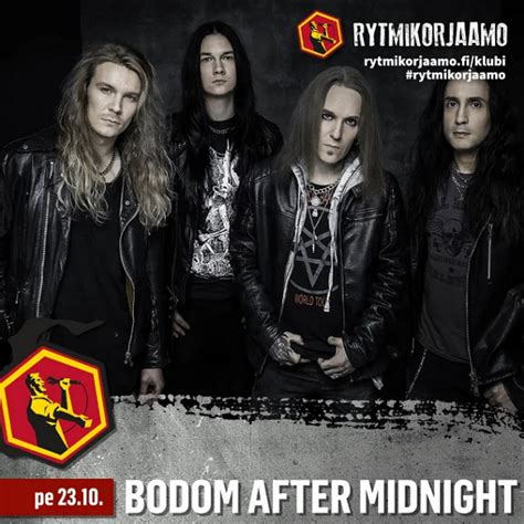 Alexi laiho's new project, bodom after midnight, played its second concert ever at tavastia in helsinki, finland.1. BODOM AFTER MIDNIGHT - Fan-Filmed Video From First Ever Concert - BraveWords