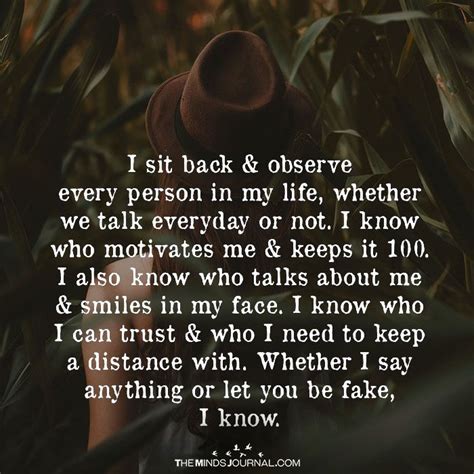 I Sit Back And Observe Every Person In My Life Empathy Quotes Wisdom