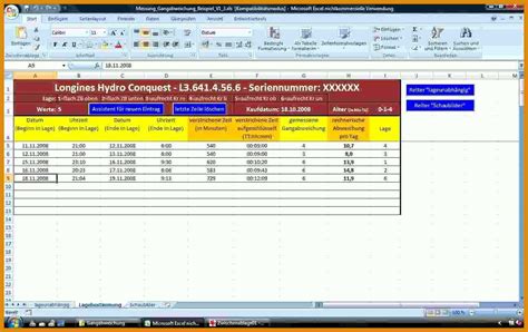 Hervorragend Excel Tabelle Vorlage Erstellen Kostenlos Vorlagen