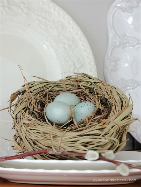 Creative Bird Nest Decor Ideas For Spring Hymns And Verses