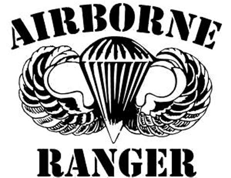 Airborne Ranger Sticker