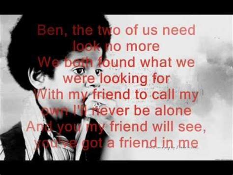 Original lyrics of baila song by diamond platnumz. Michael Jackson - Ben Lyrics ( On Screen ) - YouTube