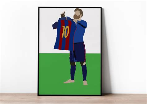 Lionel Messi Poster Football Posters Barcelona Football Lionel Messi
