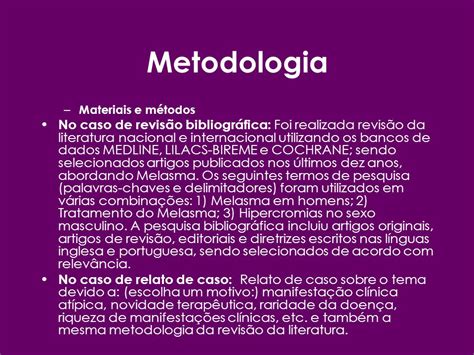 Exemplo De Metodologia Bibliografica De Tcc V 225 Rios Exemplos Gambaran