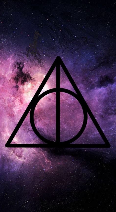 Harry Potter And The Deathly Hallows Symbol Wallpaper High Quality On