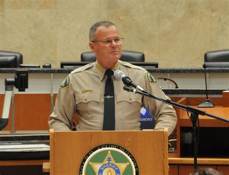 Sheriff Sniff Is Sworn In For Third Term Temecula Ca Patch