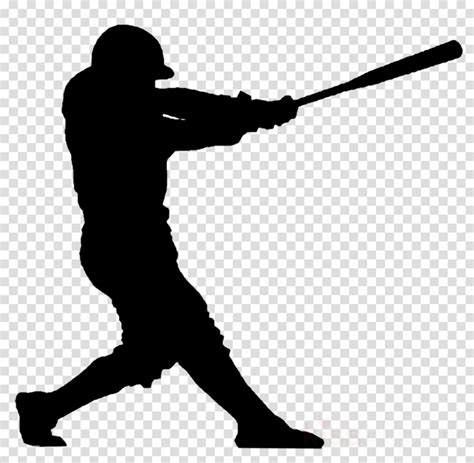 Swing black and white free content , cute swing s png clipart. Download High Quality baseball player clipart silhouette ...