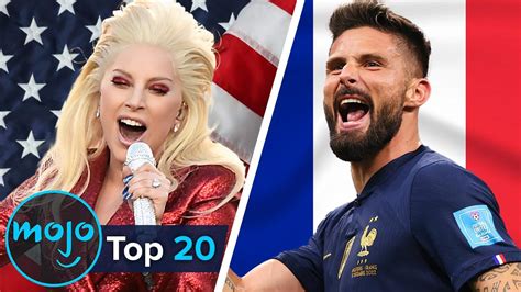 Top 20 Greatest National Anthems Of All Time Articles On